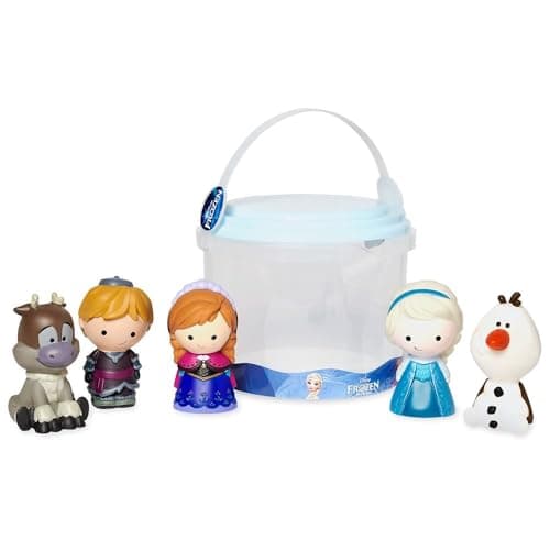 Disney Store Girl's Bath Set (Frozen) - Kids Bath Accessories with Beloved Disney Characters - Colorful and Fun Bath Time Essentials for Kids - Suitable for All Ages