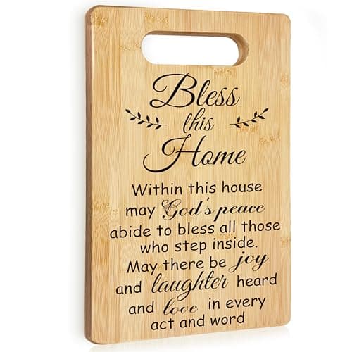 House Warming Gifts New Home Women, Bless this Home Cutting Board, Hostess Gifts for Women, New Home Gift Ideas for New Homeowner, New Home Decor for Kitchen