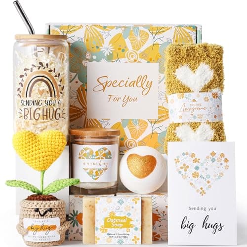 Self Care Gifts for Women,Unique Birthday Gifts for Women,Get Well Soon Gift Baskets,Christmas Gifts,Care Package Thinking of You Sympathy Inspirational Gift Baskets for Mom Her Wife Friends Teenage Girls