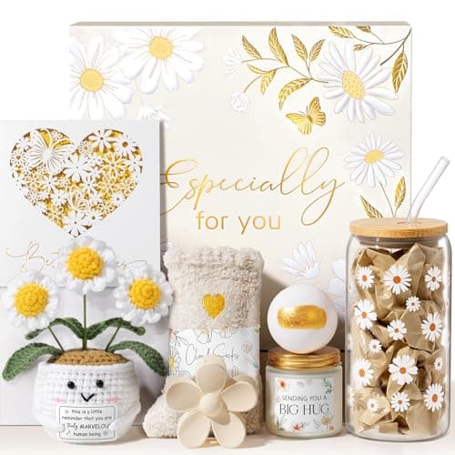 Birthday Gifts for Women Care Package Get Well Soon Gift Baskets, Unique Self Care Spa Gift Set for Women, Thinking of You Inspirational Christmas Gifts for Mom Her Best Friend Sister Teen Girls Wife