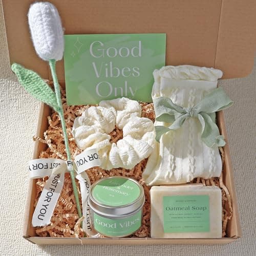 Self Care Gifts for Women – Best Friend Gift, Teen Girl Sister Gifts, Thinking of You, Get Well Soon Care Package, Spa Kit, Relaxation Gift Box, Feel Better Gift, Women’s Pampering Gift