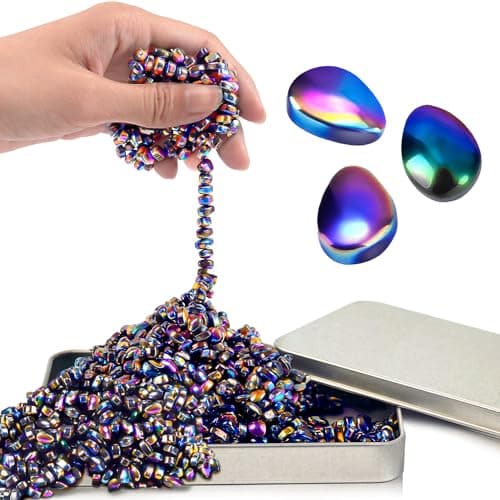 Christmas Stocking Stuffers Gifts For Teen Grils Boys Adult Men Magnetic Fidget Toys 500pcs Sensory Autism ADHD Office Desk Stress Anxiety Relief Magnet Beads Balls Stones Ferrite Putty Cool Gadgets