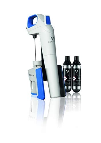 Coravin 100015 Model One Advanced Wine Bottle Opener and Preservation System, Includes 2 Coravin Argon Capsules