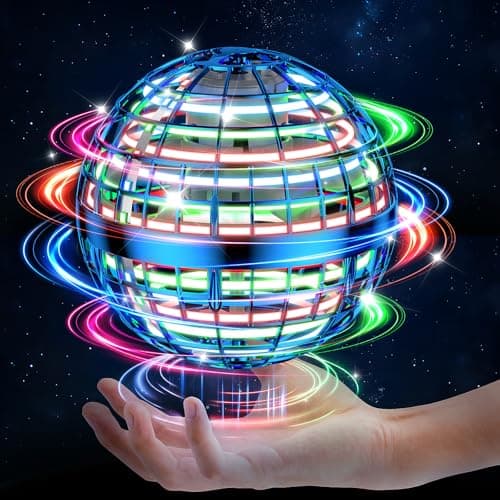 2025 AI Flying Orb Ball Toys, Galaxy Cosmic Globe Boomerang Hover Ball, Hand Drone Orbit, Galactic Fidget Spinning, Birthday Cool Stuff for 6 7 8 9 10+ Year Old Boys Girls Teens Outdoor